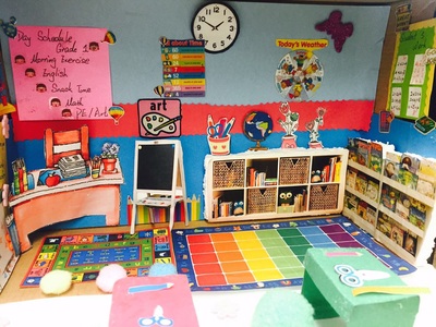 diorama classroom